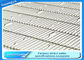 Neigungs-flaches Flex Conveyor Belts ISO9001 SUS304 25.40mm Edelstahl-Förderband