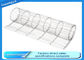 Neigungs-flaches Flex Conveyor Belts ISO9001 SUS304 25.40mm Edelstahl-Förderband